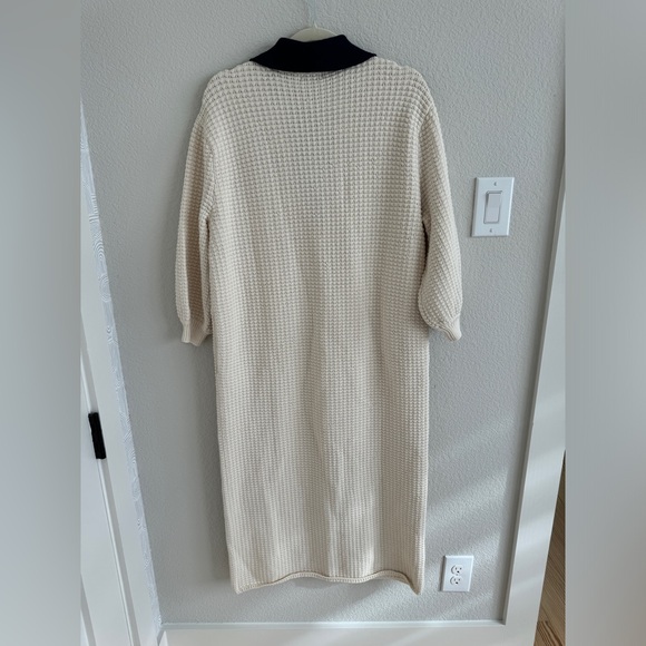 NWT STAUD Altea Collared Chunky Knit Dress - Picture 9 of 10